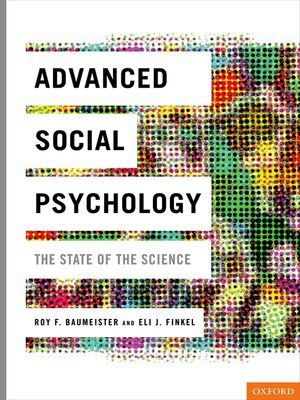cover image of Advanced Social Psychology